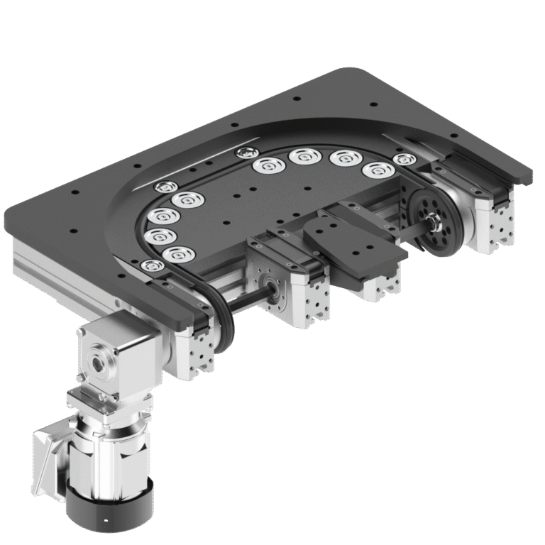 KV2/180도 벨트 컨베이어 커브