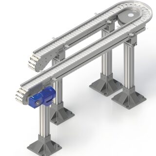 Гибкий цепной конвейер Vitrans | Гибкий конвейер для поддонов