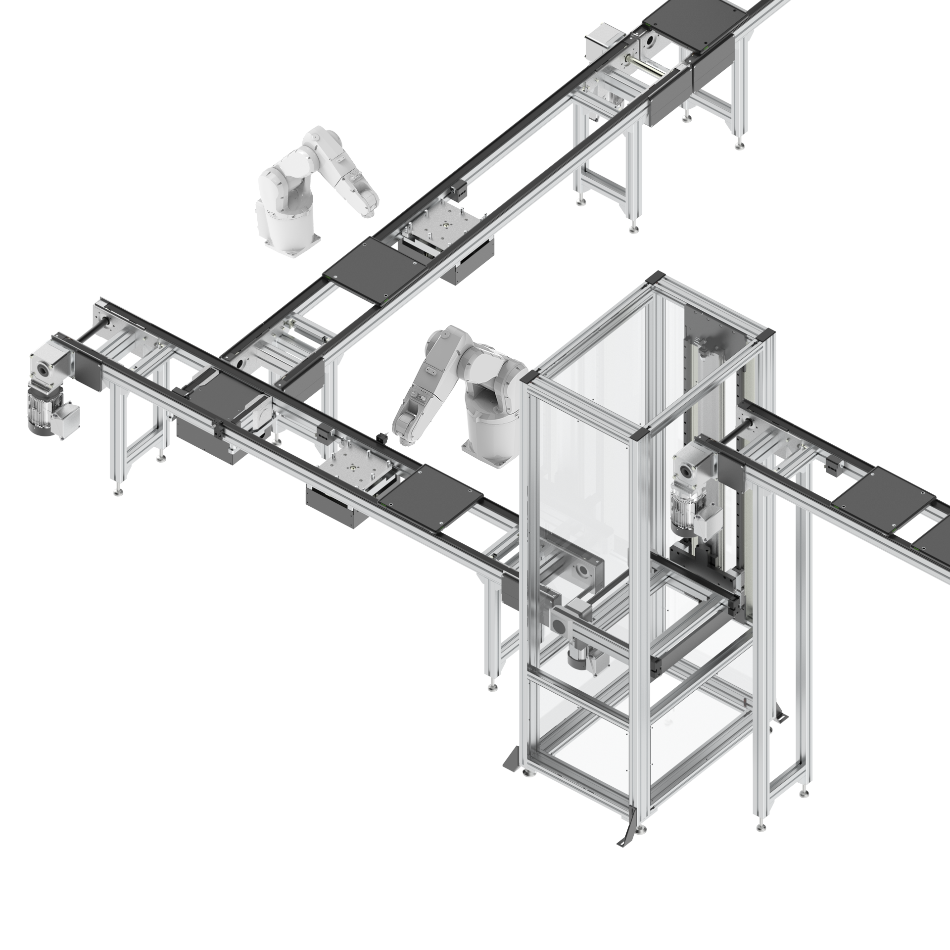 高空线-高空垂直输送系统带机械臂3