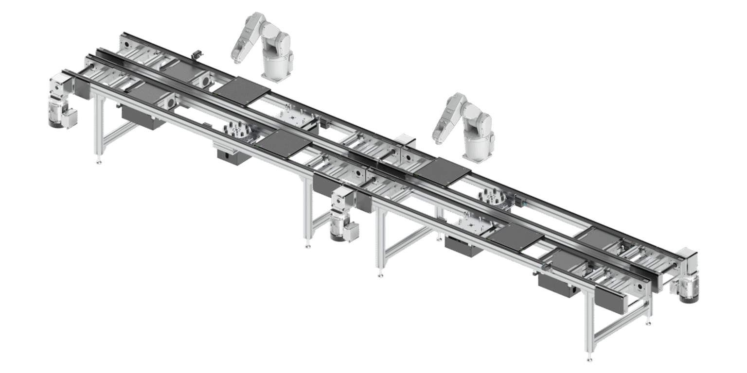 并排线体带机械臂1