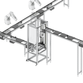Aerial (Vertical) Conveyor Systems