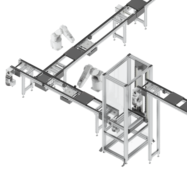 高空线-高空垂直输送系统带机械臂3